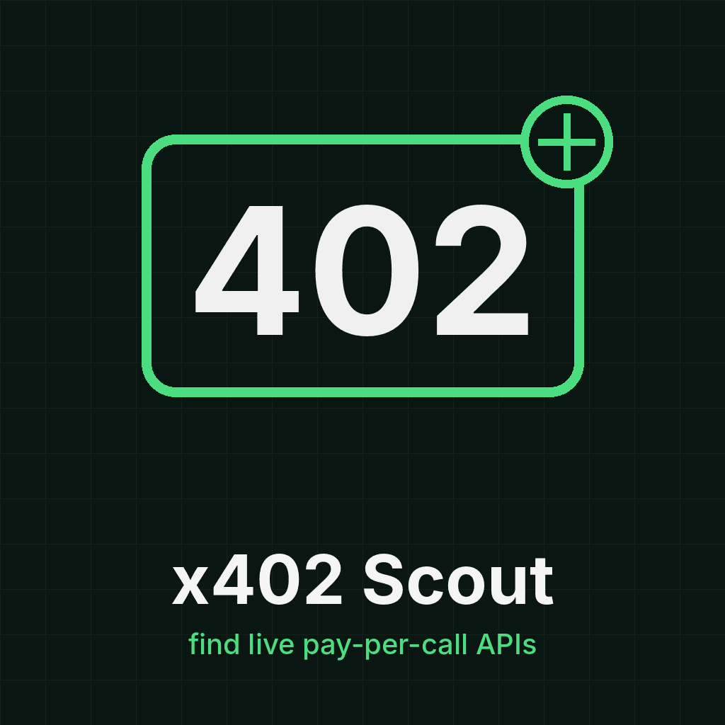 x402 Scout