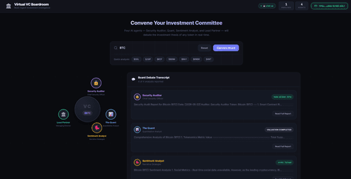 Virtual VC Boardroom