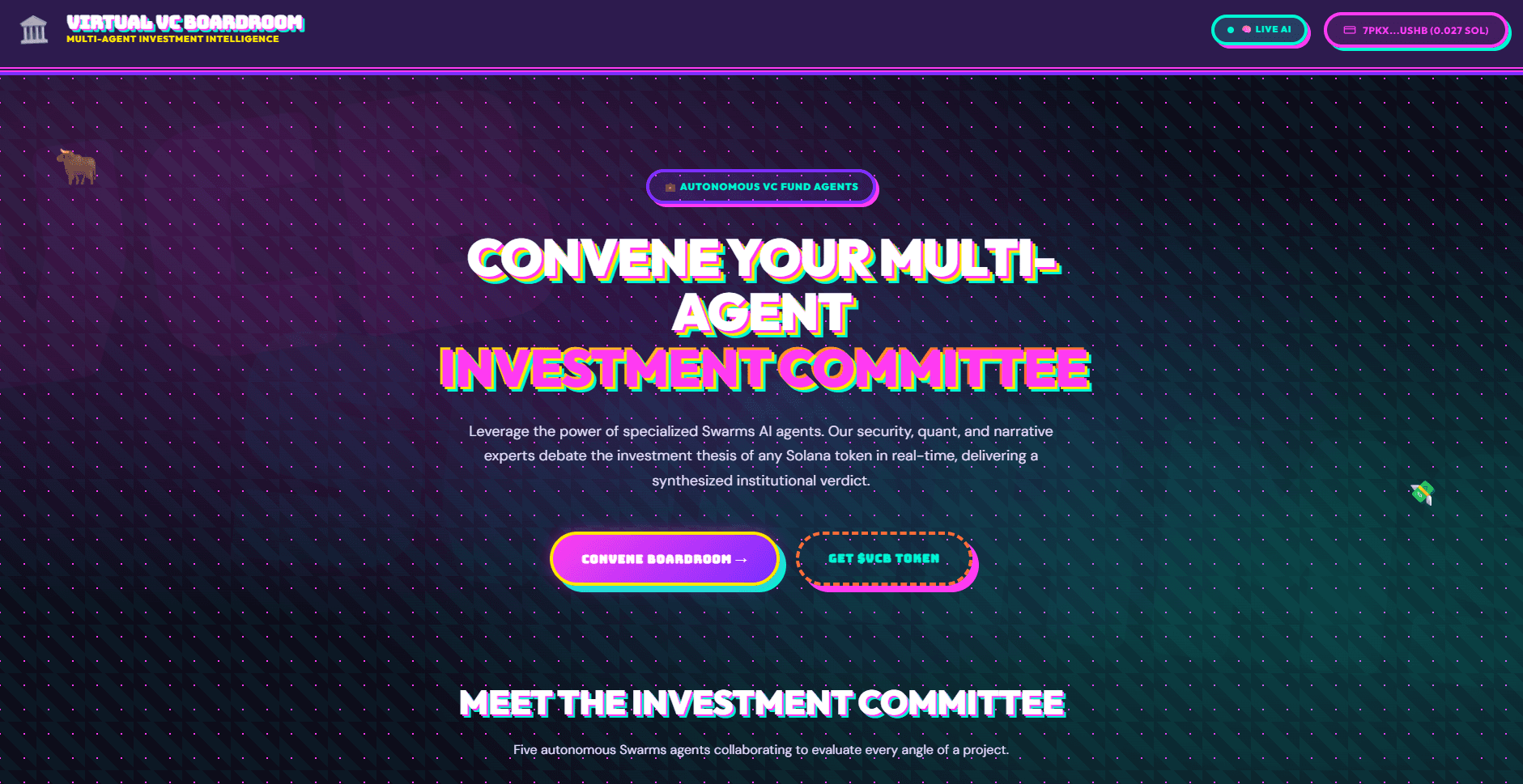 Virtual VC Boardroom