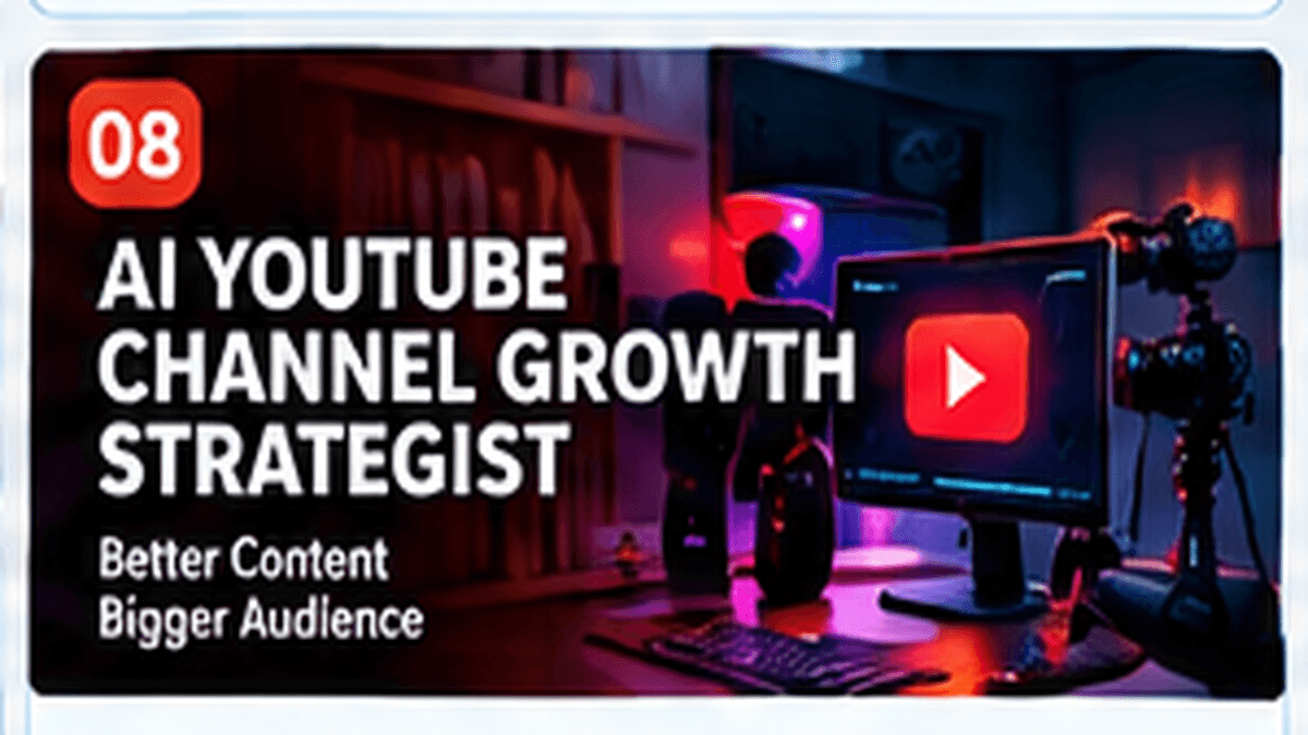 AI YouTube Channel Growth Strategist