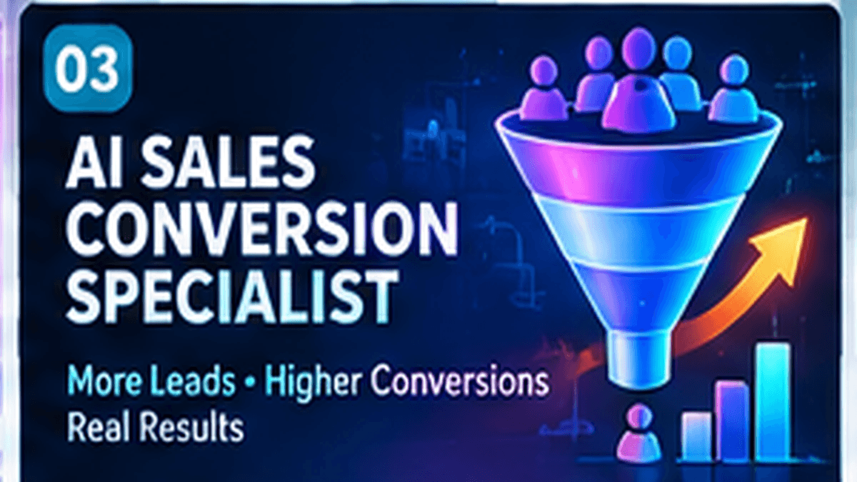 AI Sales Conversion Specialist