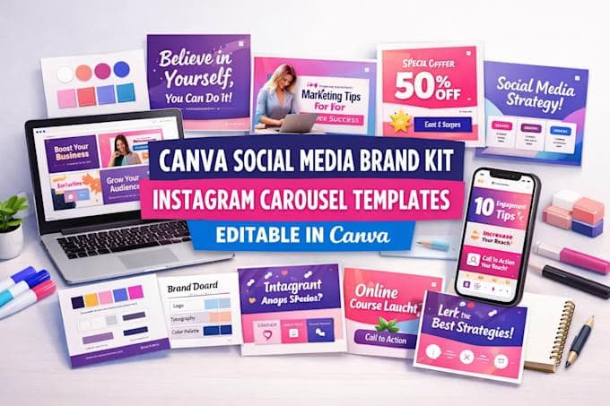 Social Media Brand Kit Generator