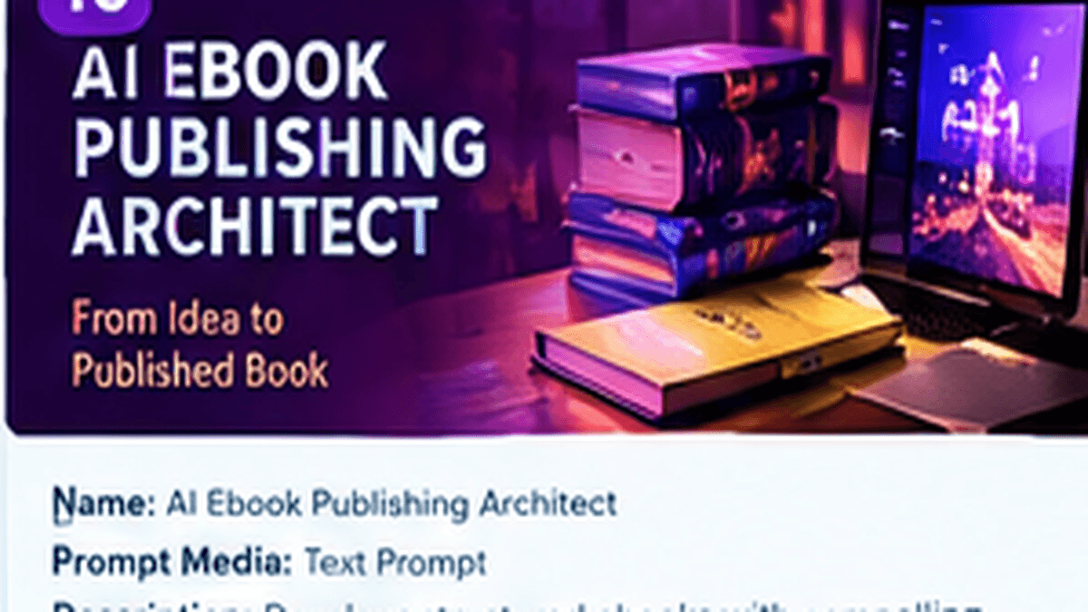 AI Ebook Publishing Architect