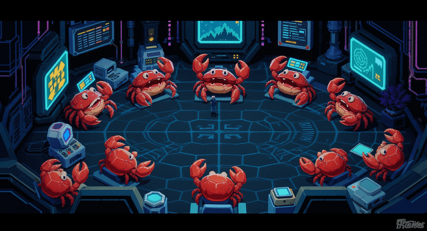 Swarms Rust Framework Banner Image Gen Prompt