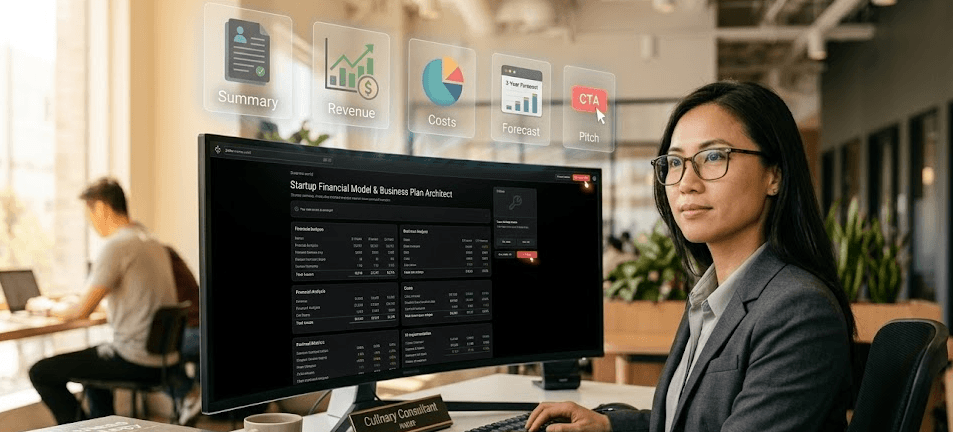 Startup Financial Model & Business Plan Architect