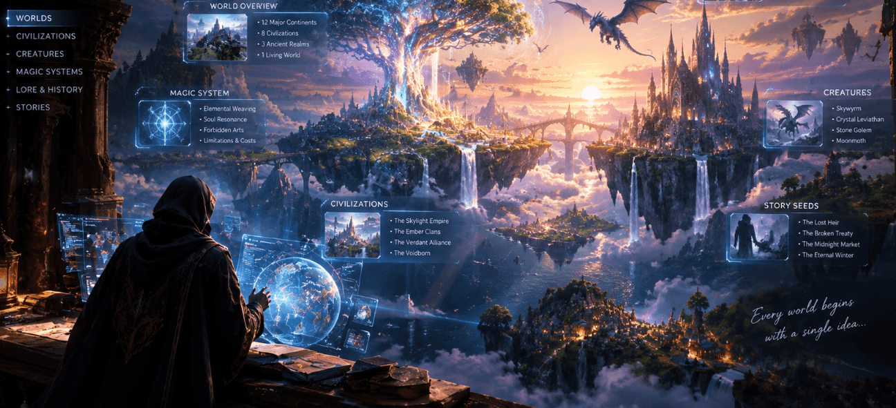 MYTHOS FORGE — The World Creator