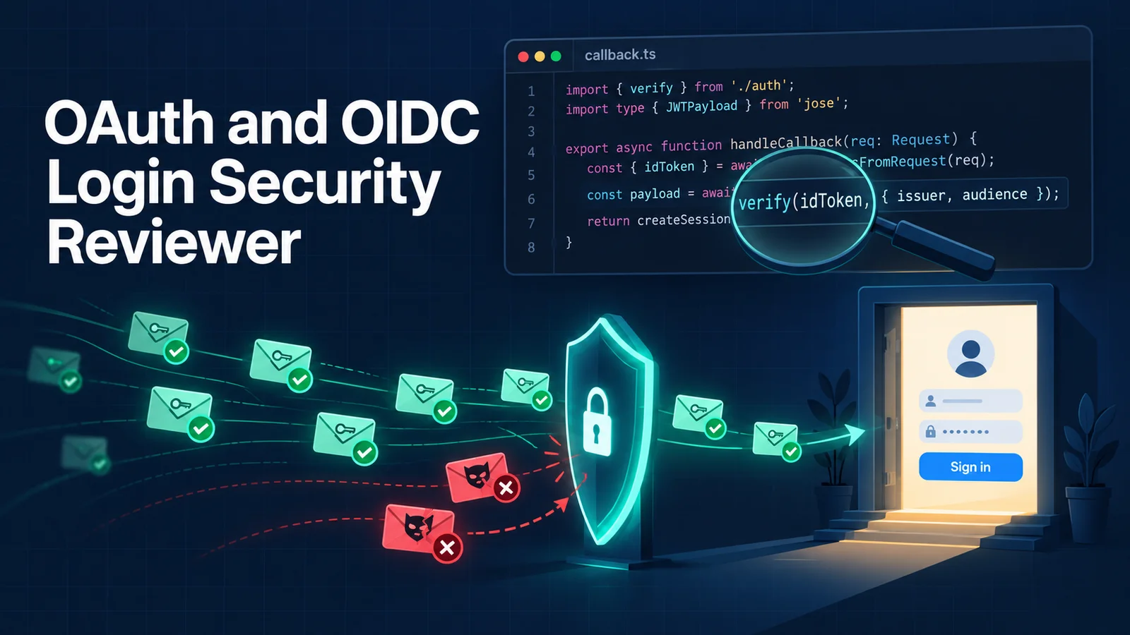 OAuth and OIDC Login Security Reviewer